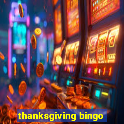 thanksgiving bingo